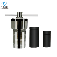 Réacteur d'autoclave de synthèse hydrothermale de 25 ml avec chambre en PTFE (réacteurs de 25 ml, 50 ml, 100 ml, 150 ml, 200 ml, 250 ml, 300 ml, 500 ml, 1000 ml)