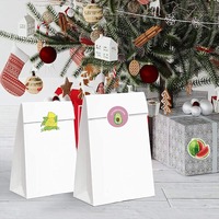 Kejie 500 stuks rol groenten fruit zelfklevende stickers waterdicht 1 inch cadeauzak verzegeling beker decoratie label sticker