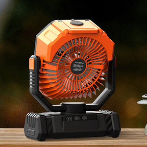 Ventilador Recargable de 40000mAh con Energía Solar, USB, Banco de Energía LED, Portátil, con Control Remoto, <span class=keywords><strong>para</strong></span> Uso en Exteriores y Automóvil, Diseño de Mano, Ventilador <span class=keywords><strong>para</strong></span> Camping - Product Image 4