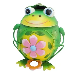 Bán Buôn Sáng Tạo Dễ Thương Động Vật Kim Loại Thùng Rác Có Thể Chân Đạp Chất Thải Bin Cho Ngoài Trời Lưu Trữ Cho Trang Trí Sân Vườn Vật Liệu Sắt - Product Image 1