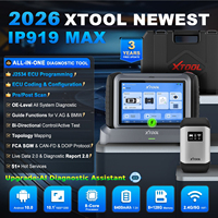 XTOOL, el más nuevo IP919 MAX, herramienta de cerrajería automotriz, máquina de escáner OBD2 de diagnóstico de coche, programador de llaves, inmovilizador, lector de código Pin