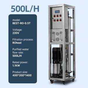 逆浸透システムステンレス鋼純水処理機械250LPH 500LPH RO逆浸透 - Product Image 2