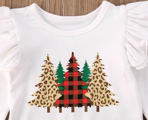 Venta al por Mayor de Conjuntos de Ropa para Niños, Estilo Nuevo, Camisetas de Manga Larga con Encaje para Niñas, Conjunto de Vestido de 2 Piezas - Product Image 5