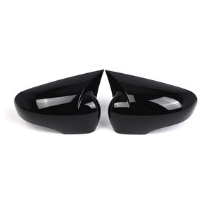 Cubierta de Espejo Retrovisor Negro Brillante ABS Juego Completo para Renault Clio 4 2012 2019 con Instalación con Cinta Adhesiva de 3m - Product Image 1