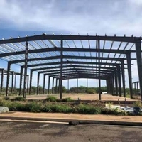 Edificio de Almacenamiento Prefabricado de Estructura de Acero, Edificio Comercial de Metal Personalizable