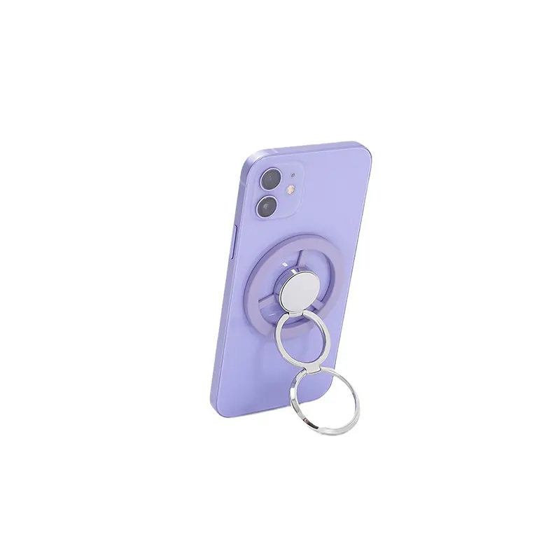 Nouvel arrivage Porte-anneau de doigt Poignée pliable pour téléphone portable Support de téléphone en métal Rotation à 360 degrés Support magnétique pour téléphone portable
