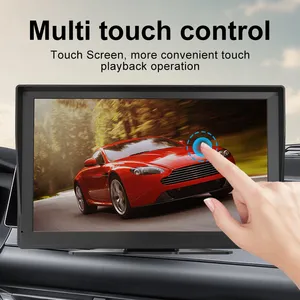 Portable Desktop GPS Navigator 9 polegada IPS Touch Screen Stereo MP5 Player suporte sem fio Android Auto e Carplay