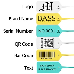 Treo cứng nhựa treo tag khóa đánh số in thẻ quần áo tùy chỉnh thẻ cho quần áo giày - Product Image 5