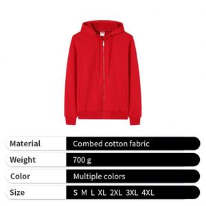 Fabricante de Ropa, Sudadera con Cremallera Personalizada Barata para Hombre, Estilo Deportivo Informal, con Bolsillos - Product Image 5