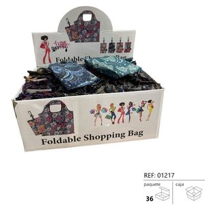 Foldable Shopping Bag Compact Reusable Eco-Friendly Carry All Storage Bag For Grocery And Daily Use - Product Image 3