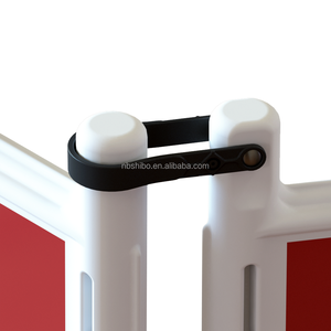 Valla de seguridad de lujo de plástico para control de multitudes, modelo de valla <span class=keywords><strong>temporal</strong></span> de gran venta en <span class=keywords><strong>Alemania</strong></span>, barrera de seguridad para el <span class=keywords><strong>trabajo</strong></span> y la seguridad vial. - Product Image 5