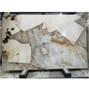 Beliebte durchscheinende Steinplatte Brasilien Luxus Stein <span class=keywords><strong>Alte</strong></span> Mine Pandora Patagonia Quarzit Patagonia Quarzit platte und Fliesen - Product Image 1