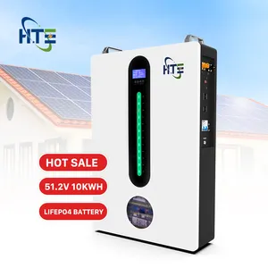 10KW điện tường cài đặt 48V 200AH pin năng lượng mặt trời LiFePO4 pin Lithium ion Phosphate gói với BMS 51.2V 48V 200AH 100Ah