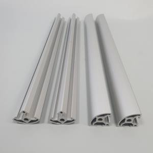 カスタマイズシリーズCNC押出黒色アルマイト工業用アルミフレーム3030 4040 4080押出材アルミプロファイル - Product Image 2