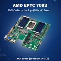 Nouvelle carte mère de serveur TYAN EATX avec processeur AMD EPYC 7003 Milan, 16 emplacements DIMM DDR4, référence S8036GM2NE-LE