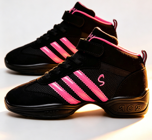 Zapatos de Baile Negros de Alta Calidad para Niñas, para Jazz Moderno y Baile Cuadrado, con Suelas Suaves - Product Image 3