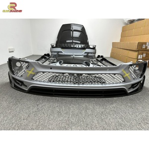 Kits de Conversión de Carrocería MSY Style en Fibra de Carbono Parcial para Bentley Bentayga 2020-UP: Faldones Laterales, Parachoques, Capó, Alerón y Rejilla - Product Image 3