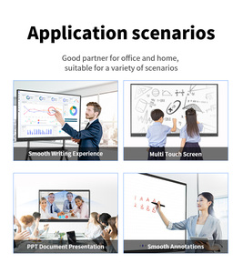 Riotouch 65 75 86 100inch Miracast Wireless <strong>Touch</strong> Panel Display Eduction Conference USB C Interactive Board - Product Image 3