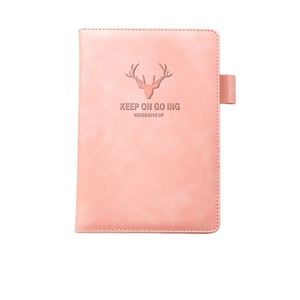 Carnet de notes A5 en cuir PU super épais X418 200/360 pages, logo personnalisé - Product Image 2