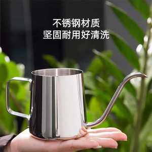 Stainless Steel Gooseneck Kettle With Lid 1L For Pour Over Coffee Making Camping Outdoor Use - Product Image 4