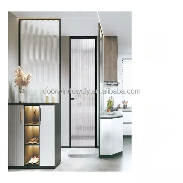 Türen DIY Pflanzen-Aluminium-Glas-Türen Klapptüren Aus-/In-Schwung individuell für Haus Slowenien