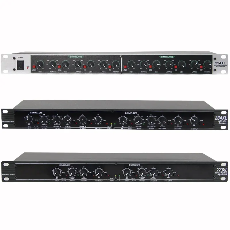 Sistem suara crossover Digital, audio profesional 223XL 234xl 224xl