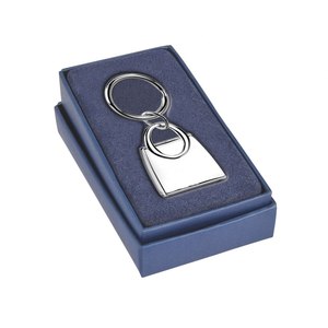 Porte-clés Lady Bag avec miroir et cadre photo, style compact, finition argentée - Product Image 3