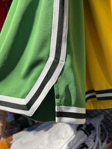 Short de sport de gymnastique unisexe vierge avec logo personnalisé Short de basket-ball d'été respirant évacuant l'humidité séchage rapide couleurs personnalisées équipe du club - Product Image 5