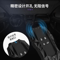Coque légère de couverture de cas de clé à distance de voiture de silicone d'alliage de Zinc de promotion de vente pour la couverture de clé de Renault Koleos