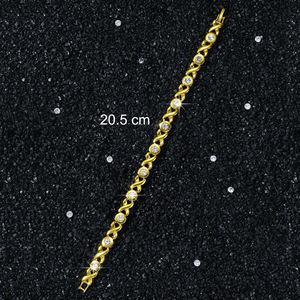 2026 Hot Selling Popular Design Geometric Chain <b>Bracelet</b> Hiphop Style Alloy Gold Silver Plated Men's <b>Bracelets</b> Fashion Jewelry - Product Image 5