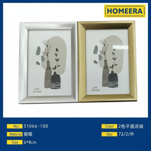 Venta al por mayor Mini Marcos DE FOTOS Colores mezclados 6x8cm Marcos DE FOTOS Hechos PS PVC MDF Material Vidrio Logo Regalo Disponible 4x6 5x7 8x10 - Product Image 1