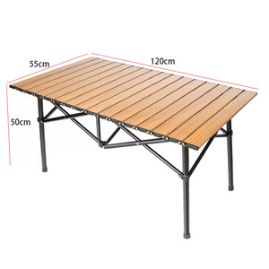 Manufacturer Wholesale Simple Stall Learning Writing Desk Outdoor Furniture Folding <strong>Table</strong> 120cm - Product Image 1