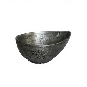 Tazón de ensalada decorativo de metal, diseños personalizables, tazones vintage para exhibir frutas, vajilla moderna hecha a mano, tazón para servir. - Product Image 1