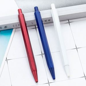 Bolígrafo Multifuncional Hexagonal de Metal Negro Mate con Logotipo Personalizado, Tinta Azul/Negra de 1.0 mm, Impresión Digital para <span class=keywords><strong>Westin</strong></span> - Product Image 2