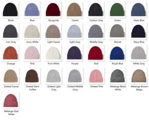 Bonnet en Laine Tricoté Épais de Luxe Automne-Hiver pour Hommes et Femmes, Style Européen et Américain, en Pure Laine Mérinos – Vente en Gros - Product Image 3