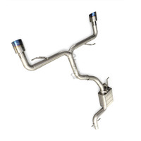 Échappement arrière Valvetronic EA113 EA888 pour Volkswagen Scirocco R 2.0T 2010-2017, silencieux sport 304 Racing Sound