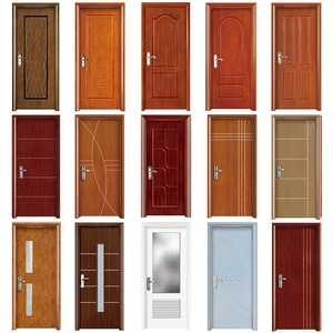 Nouveau <span class=keywords><strong>Bois</strong></span> Chambre Salle De Bain Verre Dubaï Porte Wpc - Product Image 4