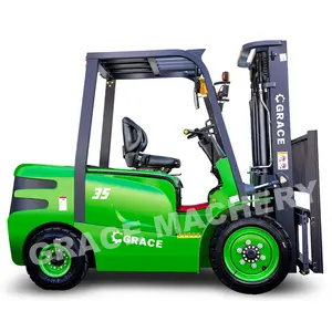 Container Mast Fork Lift Electric Lithium Ion Powered Forklift 2ton 2.5 3 Ton Small Forklift For Easy Loading Of The Car