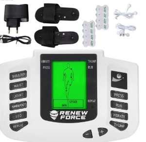 Nuevos equipos eléctricos de fisioterapia, máquina masajeadora de piernas con cuatro electrodos, masajeador Ems - Product Image 5