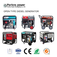 Générateur à aimant permanent extérieur 5 Kva 6500 Watts 7000w 7kw 7.5kw 10 kw 12000w 220v 400v monophasé triphasé Générateur d'énergie domestique