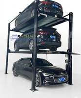 Nouveau Système de Stationnement Vertical à 3 Niveaux pour SUV ou Berlines 2026, Élévateur Valet à 4 Poteaux, Capacité de Charge 2500 kg, Équipement de Stationnement