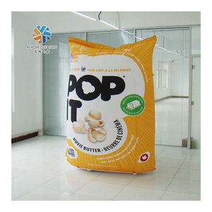 Aero Groothandel Op Maat Gemaakte Opblaasbare Clips Tas Luchtdicht Opblaaspakket Promotie Gigant Reclame Opblaasbare Voedselverpakkingen - Product Image 4