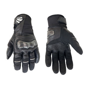 Unisex dê da xe máy Găng tay với lông cừu lót mùa đông ấm áp Windproof cưỡi găng tay màn hình cảm ứng ngoài trời cưỡi găng tay - Product Image 6