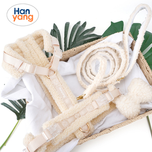 Pettorina per <span class=keywords><strong>Cani</strong></span> HanYang Personalizzata in Velluto Teddy, Poliestere Resistente e Design Speciale Anti-Trazione, Regolabile per <span class=keywords><strong>Cani</strong></span> di Piccola, Media e Grande Taglia - Product Image 2