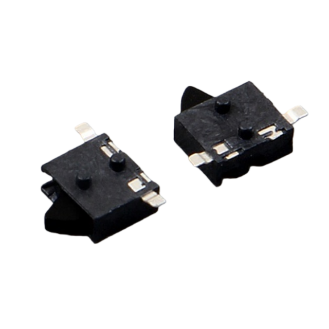 Reverse & Ultra-Miniature Micro Switch, KFC-C-16B 2-Pin SMD Tactile Limit Switch for Fast Reset Detection, Normally Open (NO)
