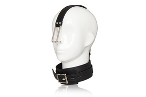 Gancio Nasale in Acciaio con Collare, Attrezzatura <span class=keywords><strong>BDSM</strong></span> per Bondage, Giocattolo Sessuale Kinky per Giochi SM, Taglia Regolabile, Imbracatura Fetish per Schiavi, Novità - Product Image 5