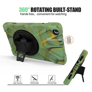 For Samsung Galaxy Tab A 8.0 T290 T295 2019 Duty Rugged Defender Shield Case With Shoulder Belt