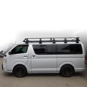 Portaequipajes de aluminio resistente y atractivo para coche Hiace, ajuste Universal para vehículo de carrocería estándar, accesorios impresionantes para vehículos - Product Image 3