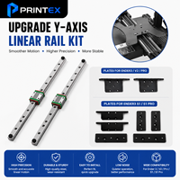 Printex Ender 3 Y-Achsen-Linearschienen-Upgrade-Kit MGN12 Linearführungsschienen-Set für Ender 3 V2 Pro S1 SE CNC 3D-Drucker-Teile