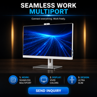 Computadora de Escritorio Todo en Uno con Pantalla LCD IPS FHD de 21.5/23.8/27 Pulgadas, Procesador Core I5/i7, RAM DDR4, Almacenamiento SSD+DDR, para Juegos y Oficina, con Teclado y Ratón